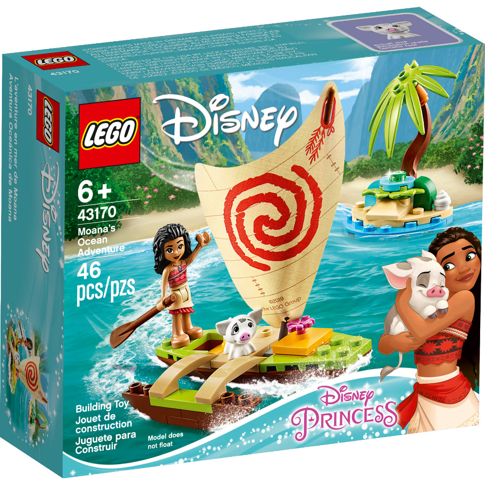 LEGO® Disney Aventura Oceánica de Moana (43170)