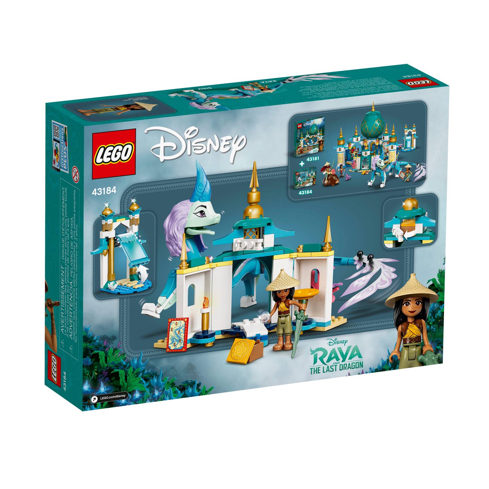 LEGO® Disney Raya Y El Dragón Sisu (43184)