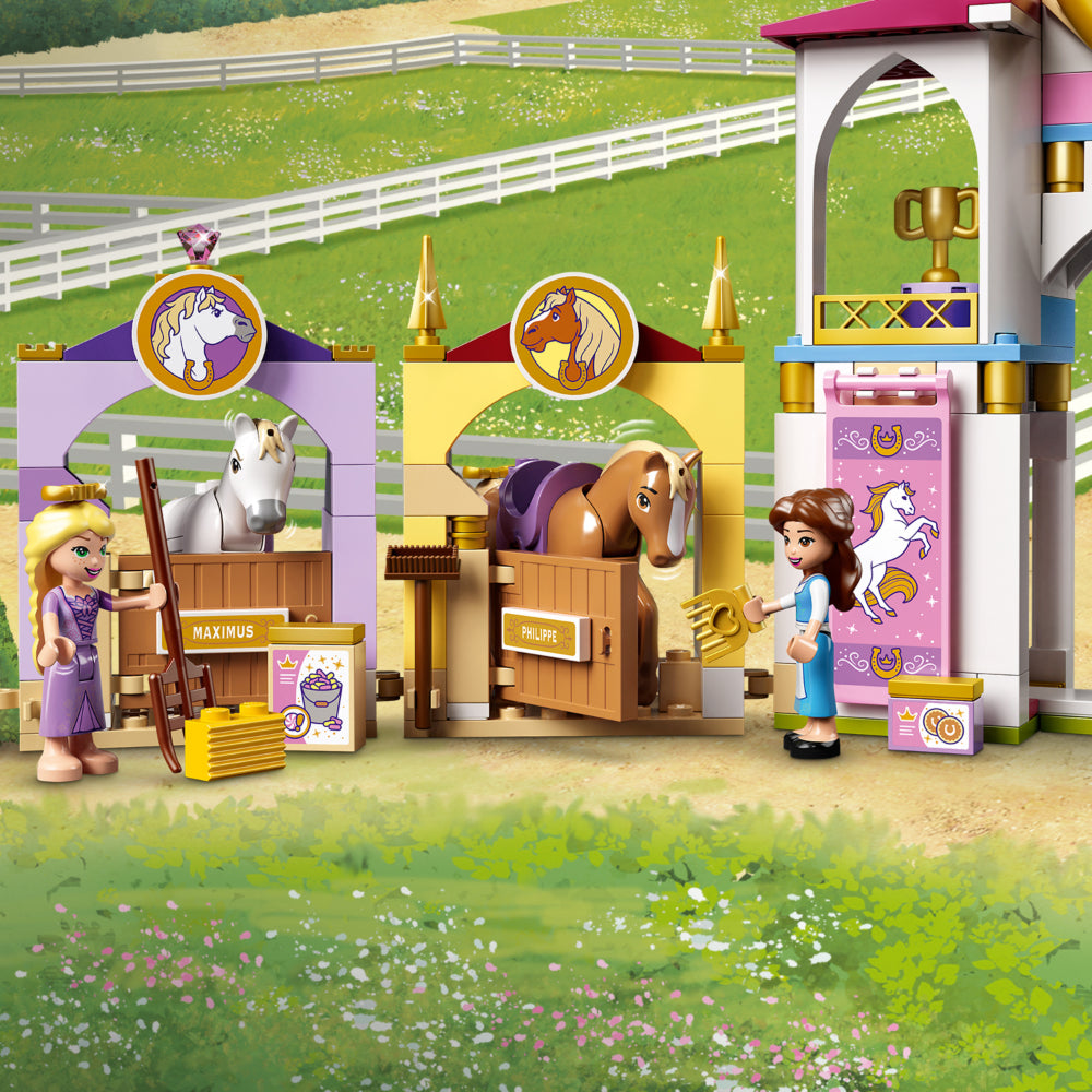 LEGO® Disney Establos Reales de Bella y Rapunzel (43195)