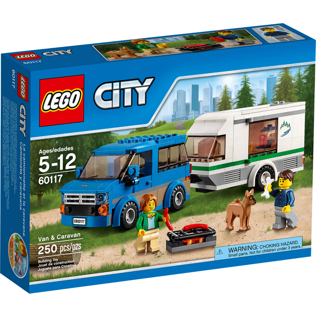 LEGO City Furgoneta y caravana (60117)