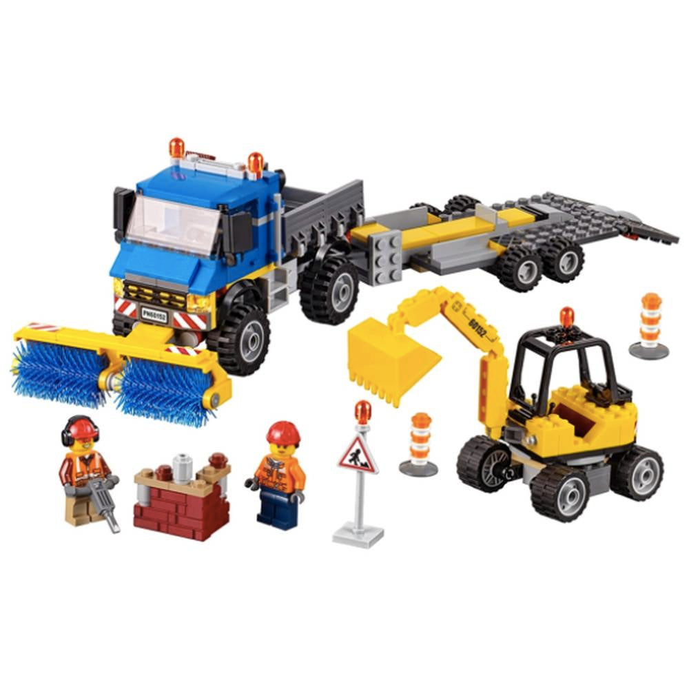 LEGO® City Barredora y excavadora (60152)