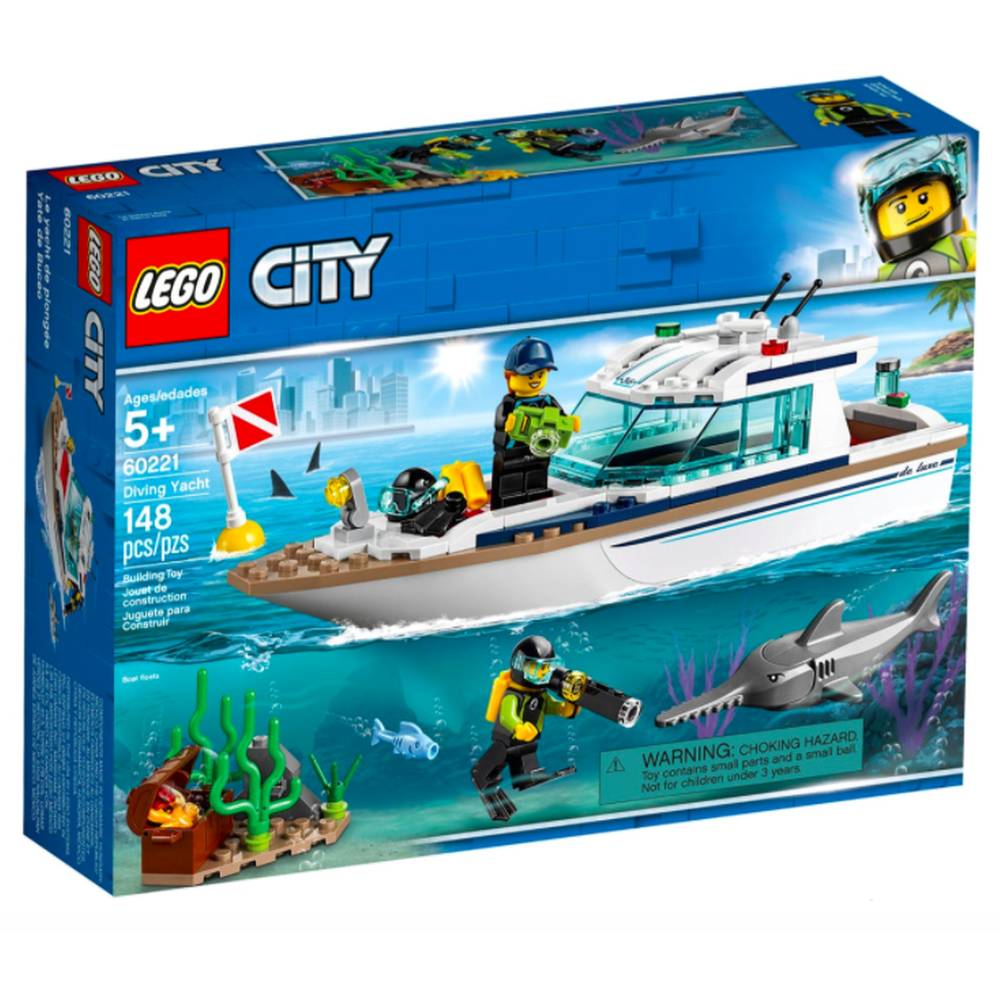 LEGO® City Yate de Buceo (60221)