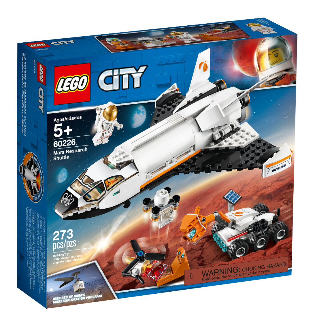 LEGO® City Transbordador Científico a Marte (60226)