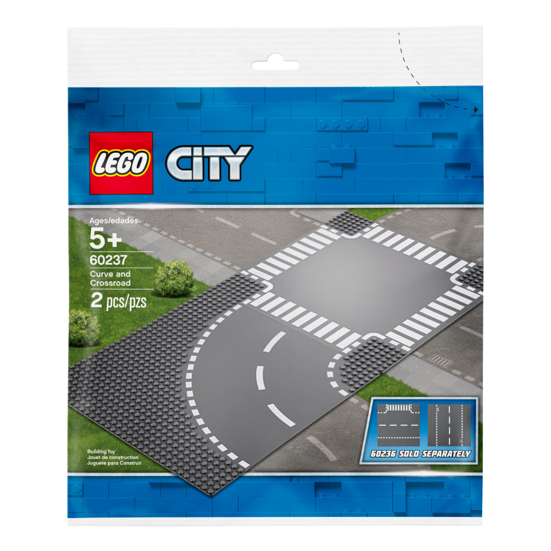 LEGO City Curvas y Cruce (60237)