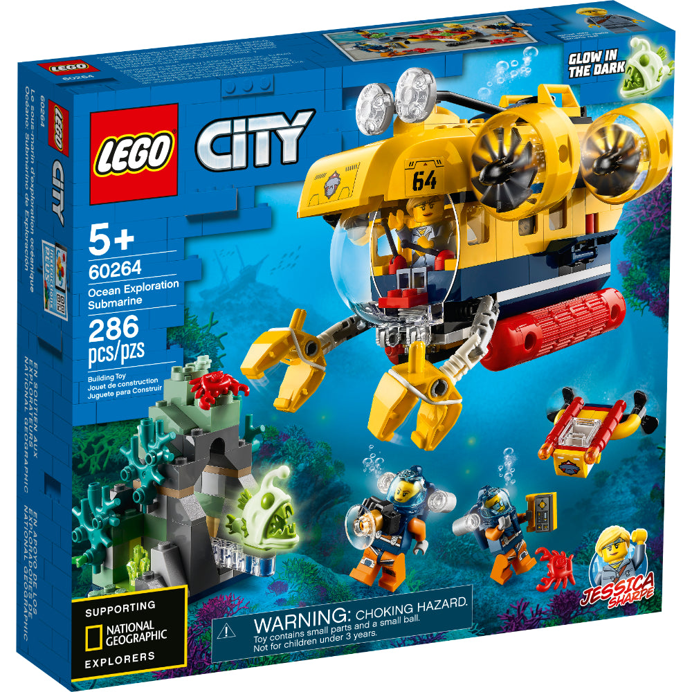 LEGO® City: Océano: Submarino de Exploración - LEGO® Latam — LEGO