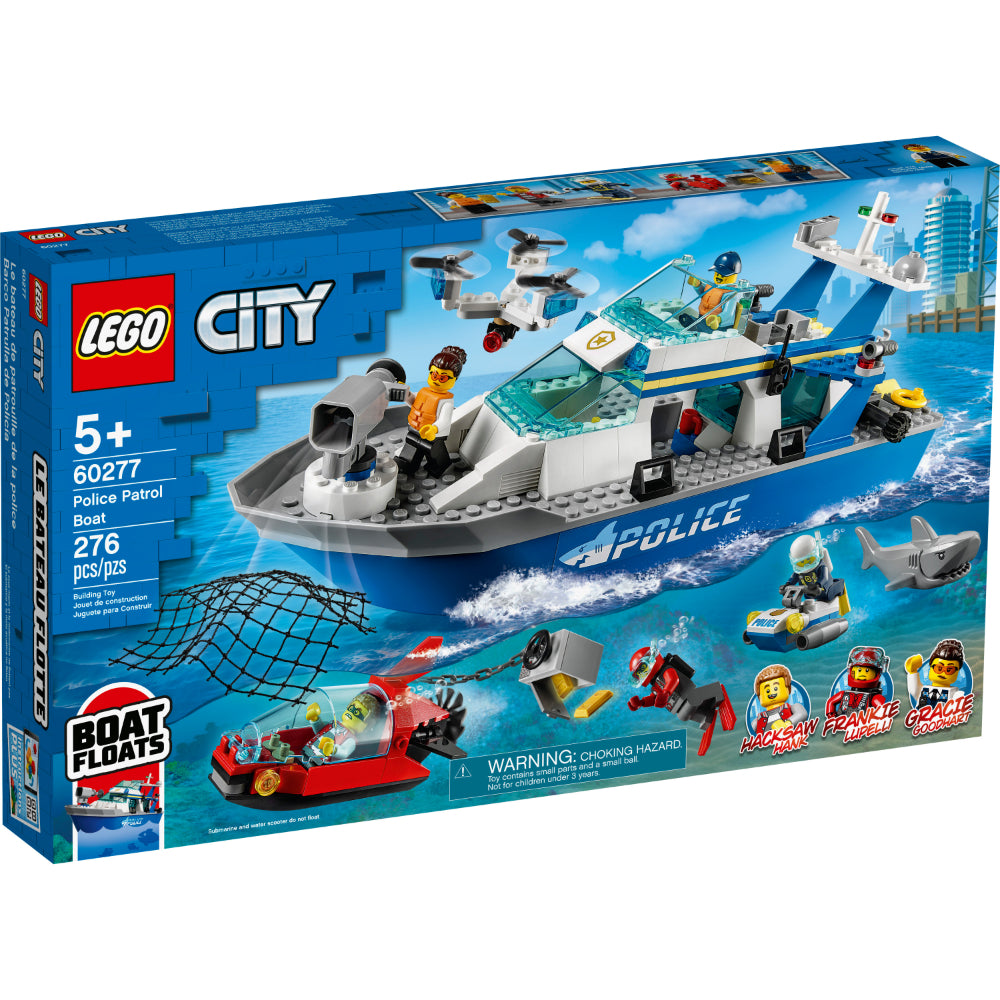 LEGO® City: Barco Patrulla De Policía_001