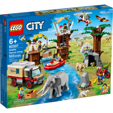 LEGO® City: Rescate de la Fauna Salvaje: Campamento(60307)_001