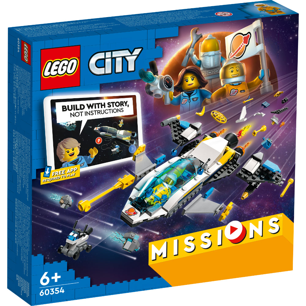 LEGO® City Missions Misiones de Exploración Espacial de Marte (41696)