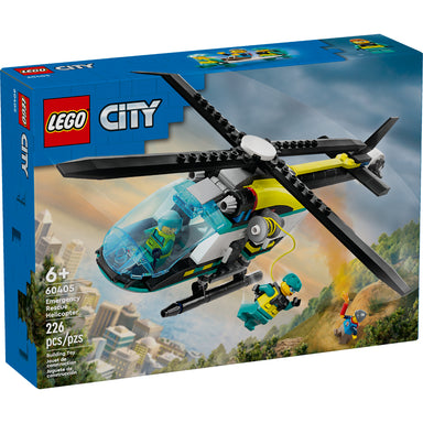 LEGO® City Helicóptero de Rescate para Emergencias (60405)_001