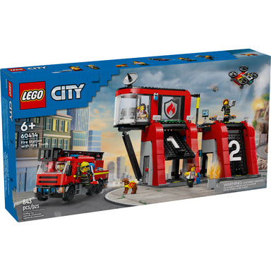 LEGO® City Parque de Bomberos con Camión de Bomberos (60414)_001