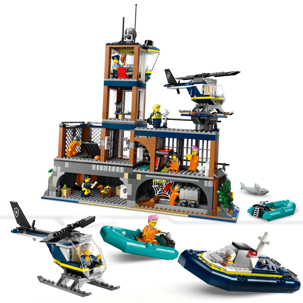 LEGO® City Isla Prisión de la Policía (60419)_004