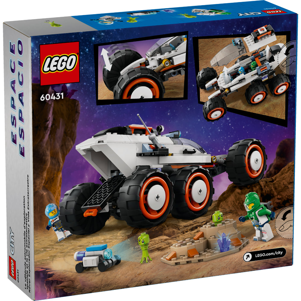 LEGO® City Róver Explorador Espacial y Vida Extraterrestre (60431)_003