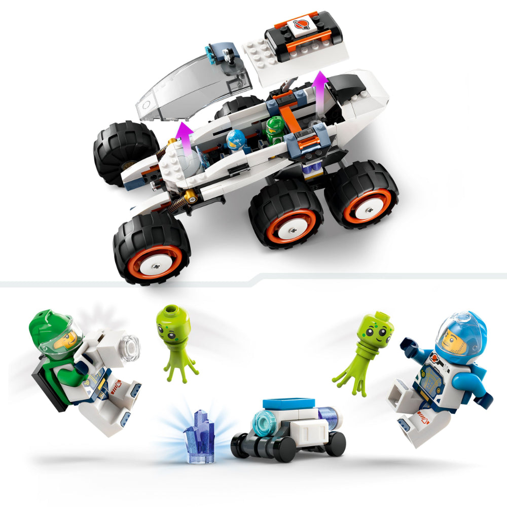 LEGO® City Róver Explorador Espacial y Vida Extraterrestre (60431)_004