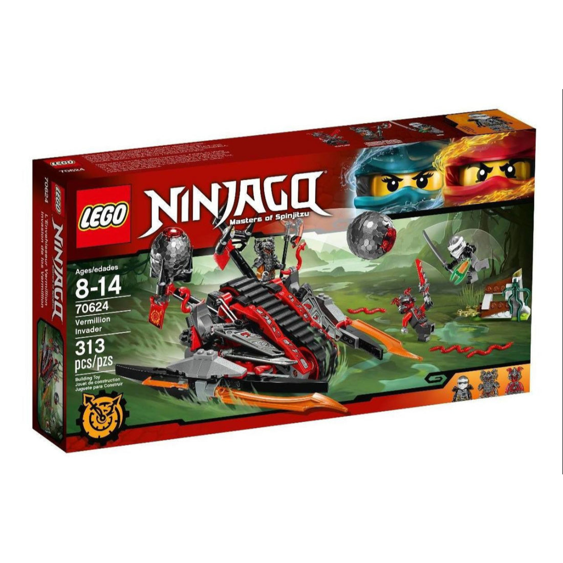 LEGO® NINJAGO Invasión de los Vermilliones (70624)