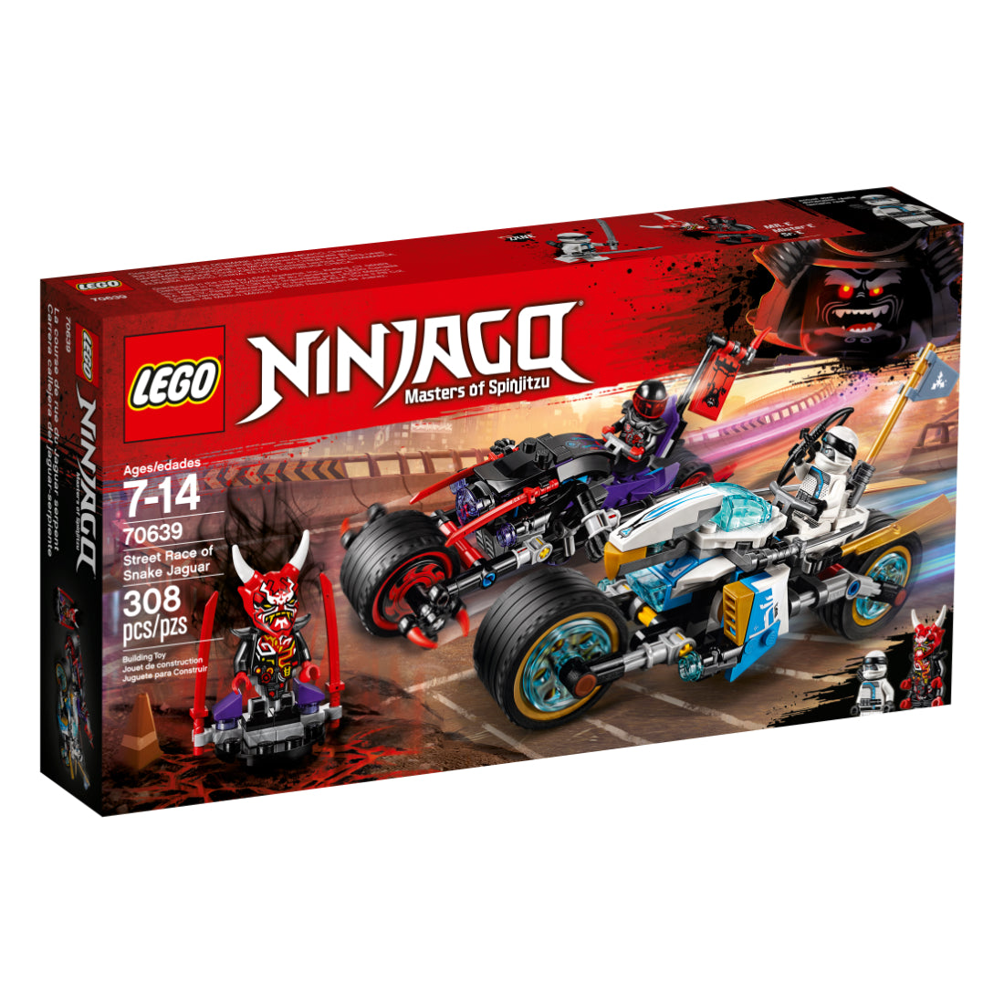 LEGO® Ninjago Carrera Callejera Jaguar Serpiente - LEGO® Latam