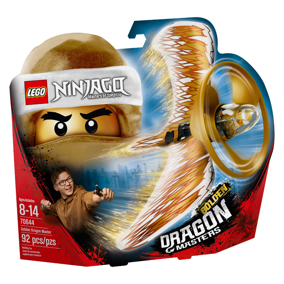 LEGO® NINJAGO Maestro del Dragón Dorado (70644)