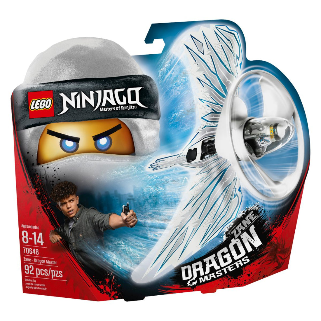 LEGO® NINJAGO Zane: maestro del dragón (70648)