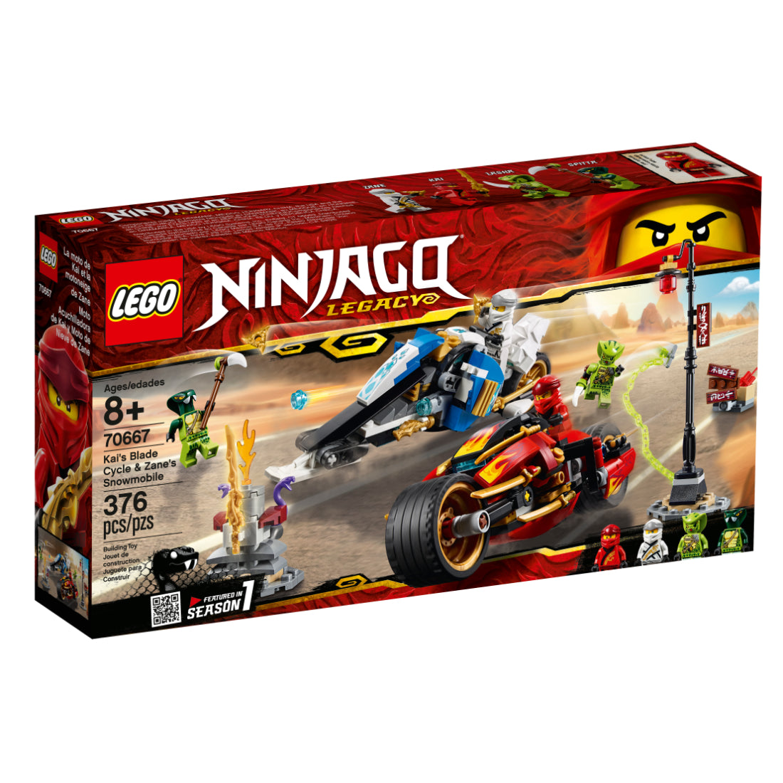 LEGO® NINJAGO Legacy Moto Kai y Moto de Zane - LEGO® Latam — LEGO