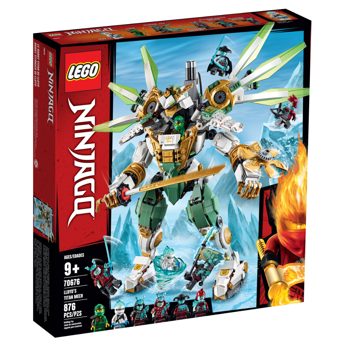 LEGO® NINJAGO® Robot Titánico de Loyd (70676)