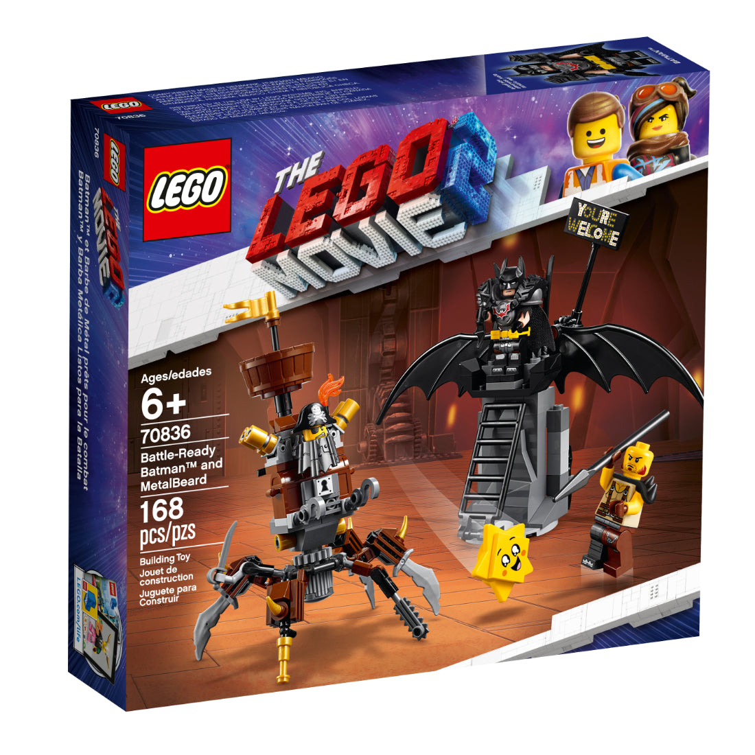 LEGO® Batman y Barbagris Preparados para Luchar - LEGO® Latam