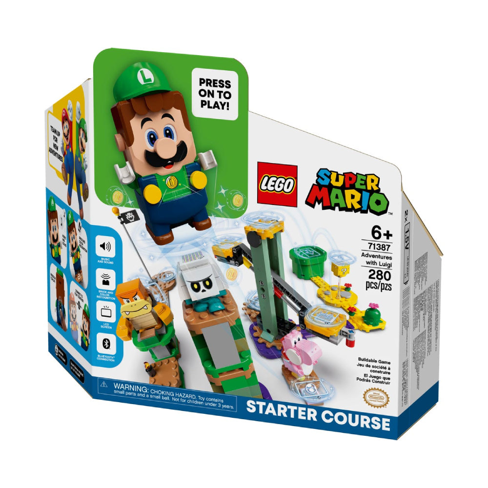 Lego Super Mario Starter Course Lego Mario Iniciacion Mario 71360