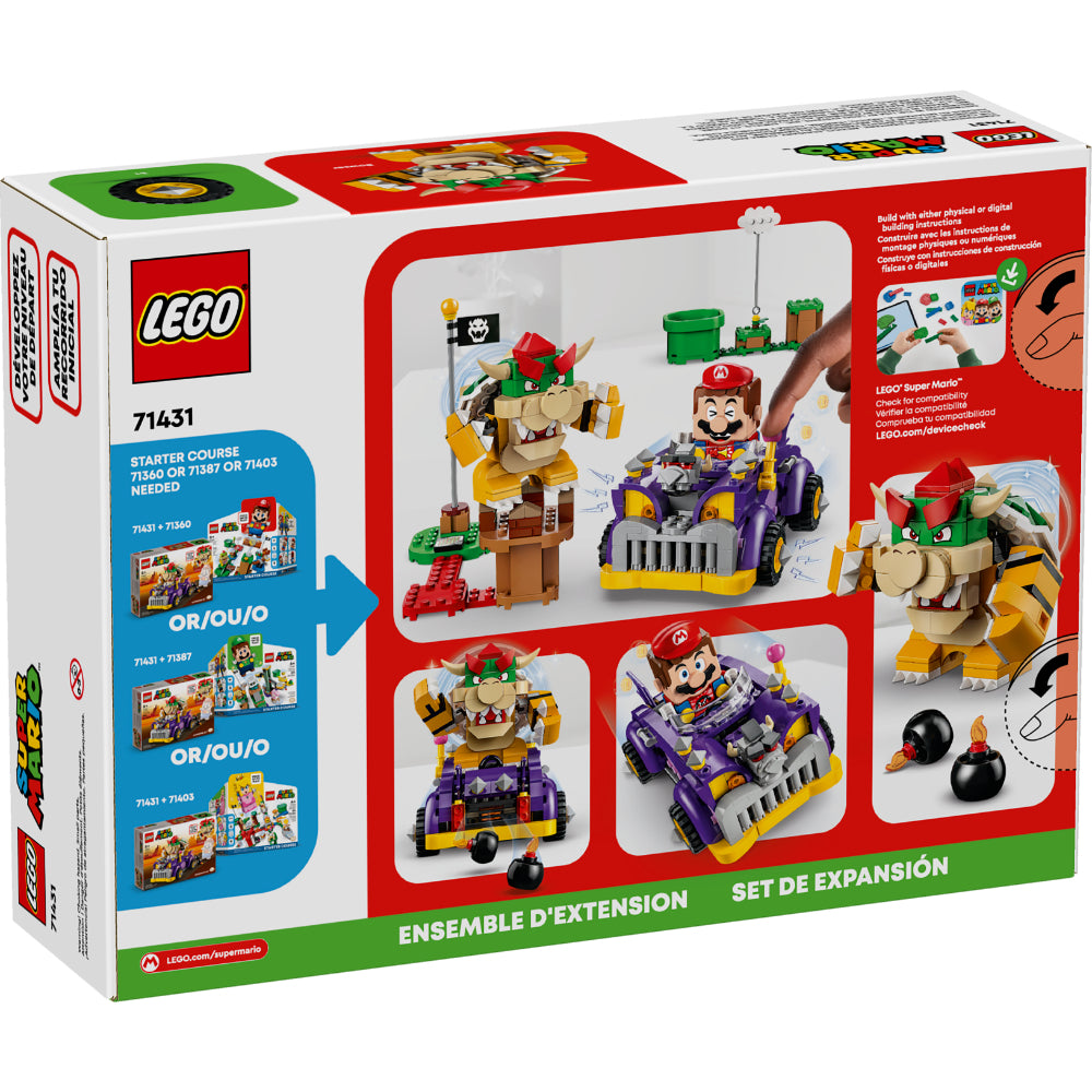LEGO® Super Mario: Set De Expansión: Coche Monstruoso De Bowser (71431)_003