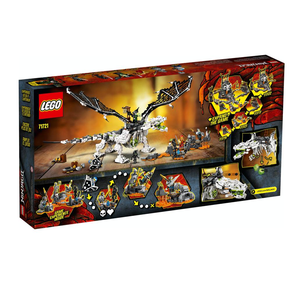 LEGO® NINJAGO® Dragón del Brujo de los Muertos (71721)