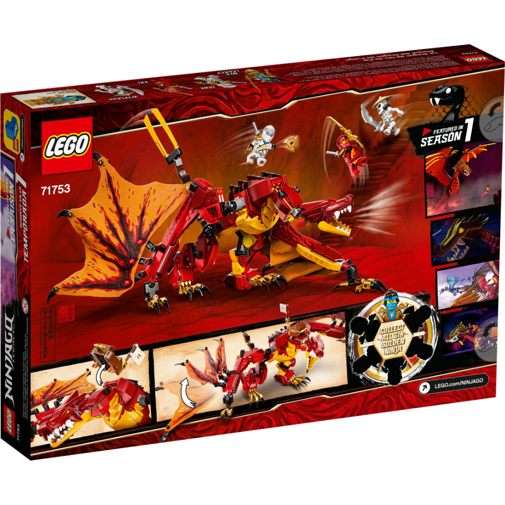 LEGO® NINJAGO® Legacy: Ataque del Dragón de Fuego(71753)_003