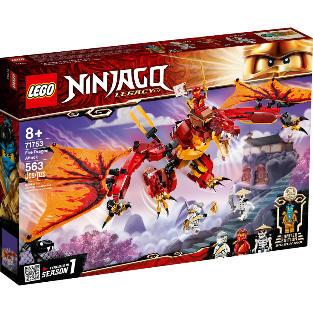 LEGO® NINJAGO® Legacy: Ataque del Dragón de Fuego LEGO® Latam