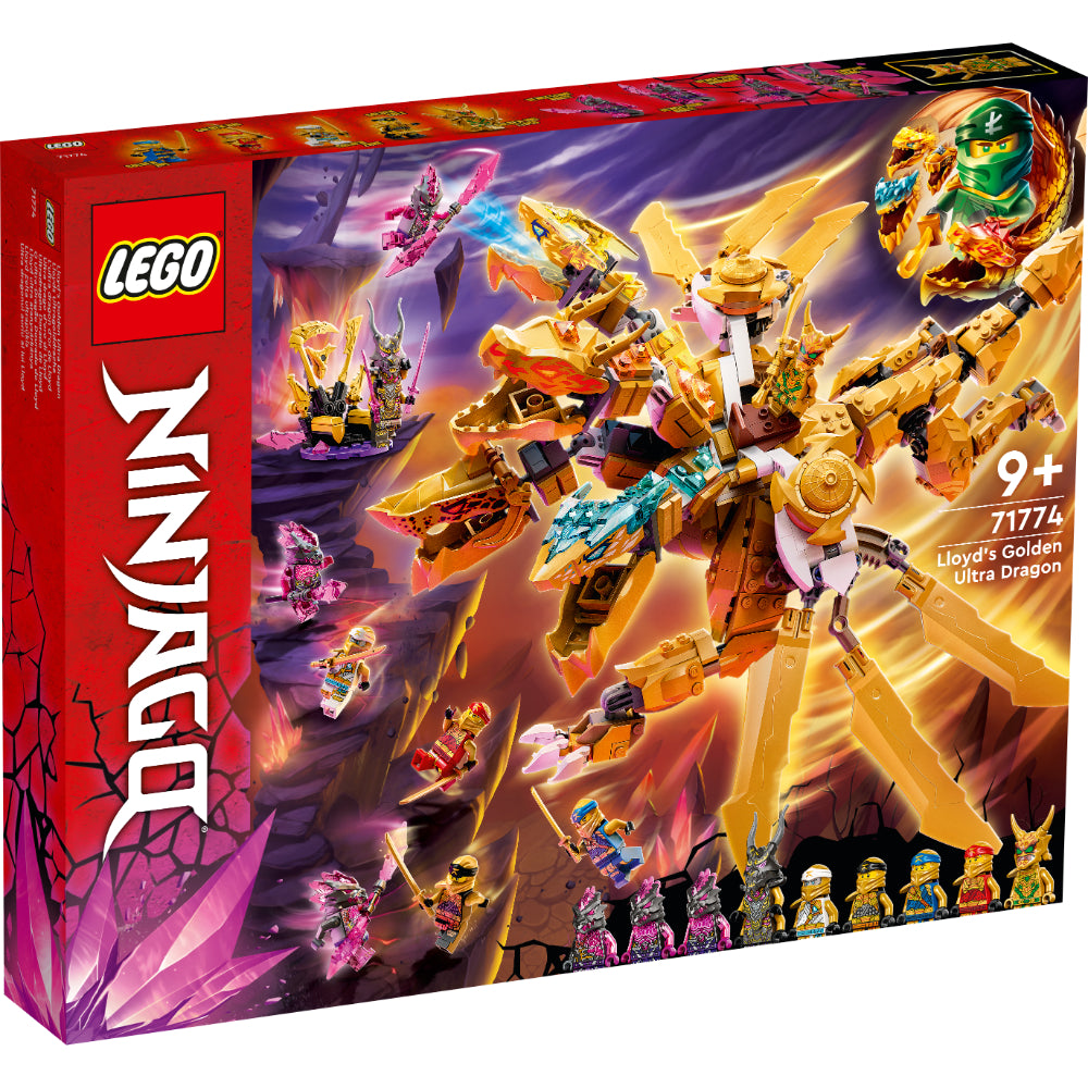 LEGO® NINJAGO® Ultradragón Dorado de Lloyd - LEGO PANAMA - LEGO® Latam