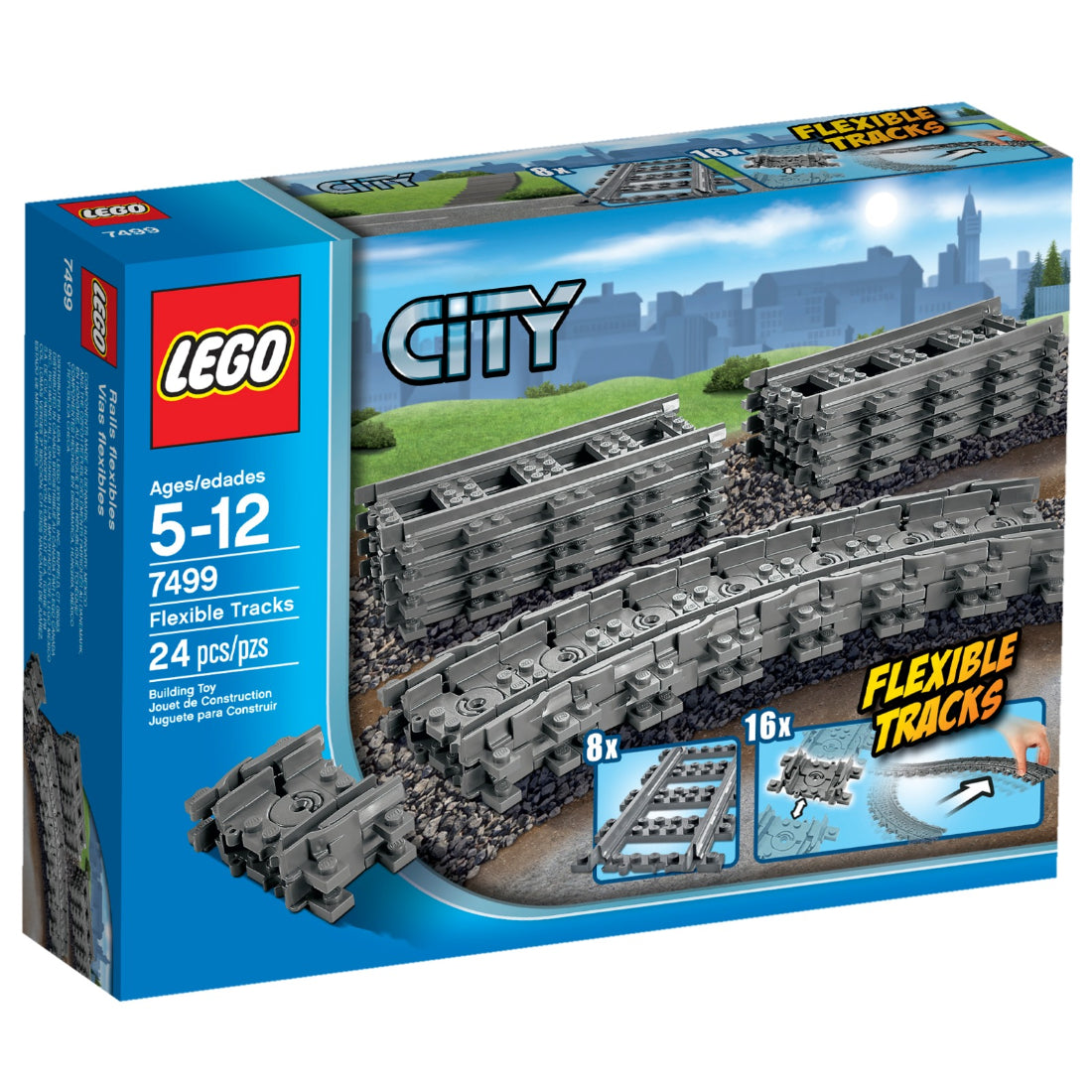 LEGO Vías flexibles y rectas (7499)