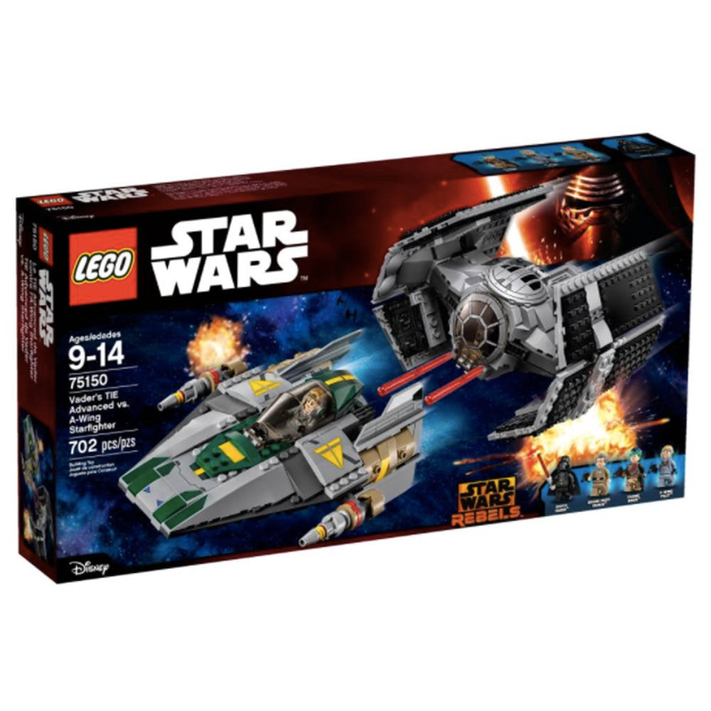 LEGO Vaders-Tie-Advanced-Vs.-A-Wing-Starfighter (75150)