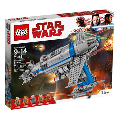 LEGO® Star Wars: Episodio VIII Bombardero de la Resistencia (75188)