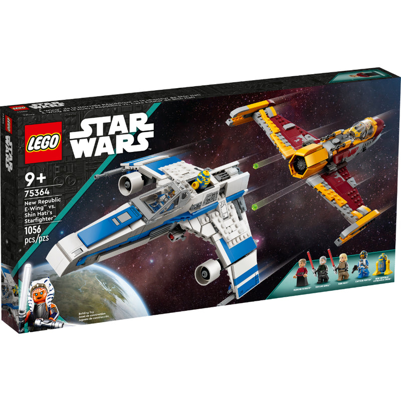 LEGO®Ala-E de la Nueva República vs. Caza Estelar de Shin Hati (75364)