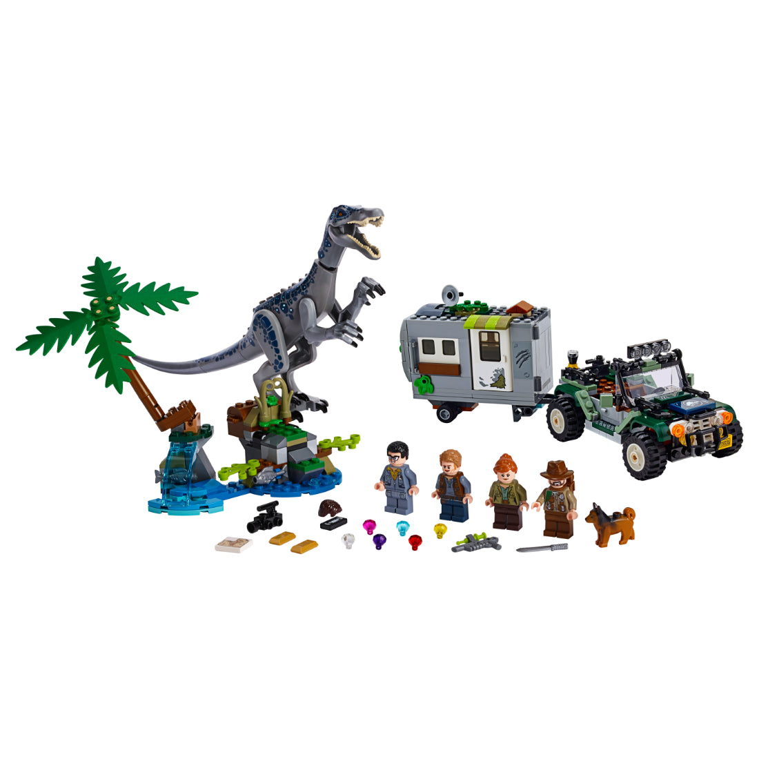 LEGO® Jurassic Word Encuentro con e Baryonyx La Búsqueda de Tesoro (75935)
