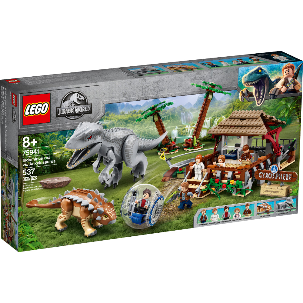 LEGO Jurassic World Indominus Rex vs. Ankylosaurus LEGO Latam LEGO PANAMA