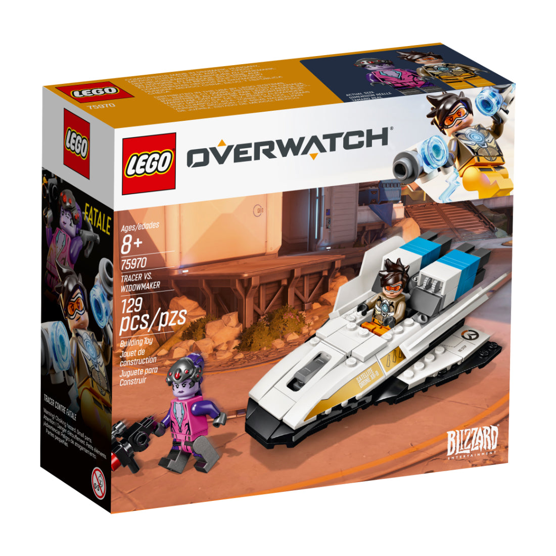 LEGO® Overwatch Tracer vs. Widowmaker (75970)