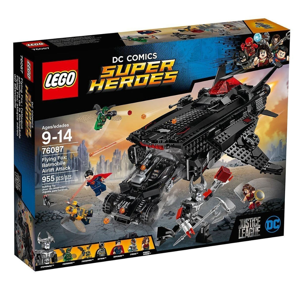 プーメリー LEGO® DC Comics Super Heroes Flying Fox: ataque aéreo del