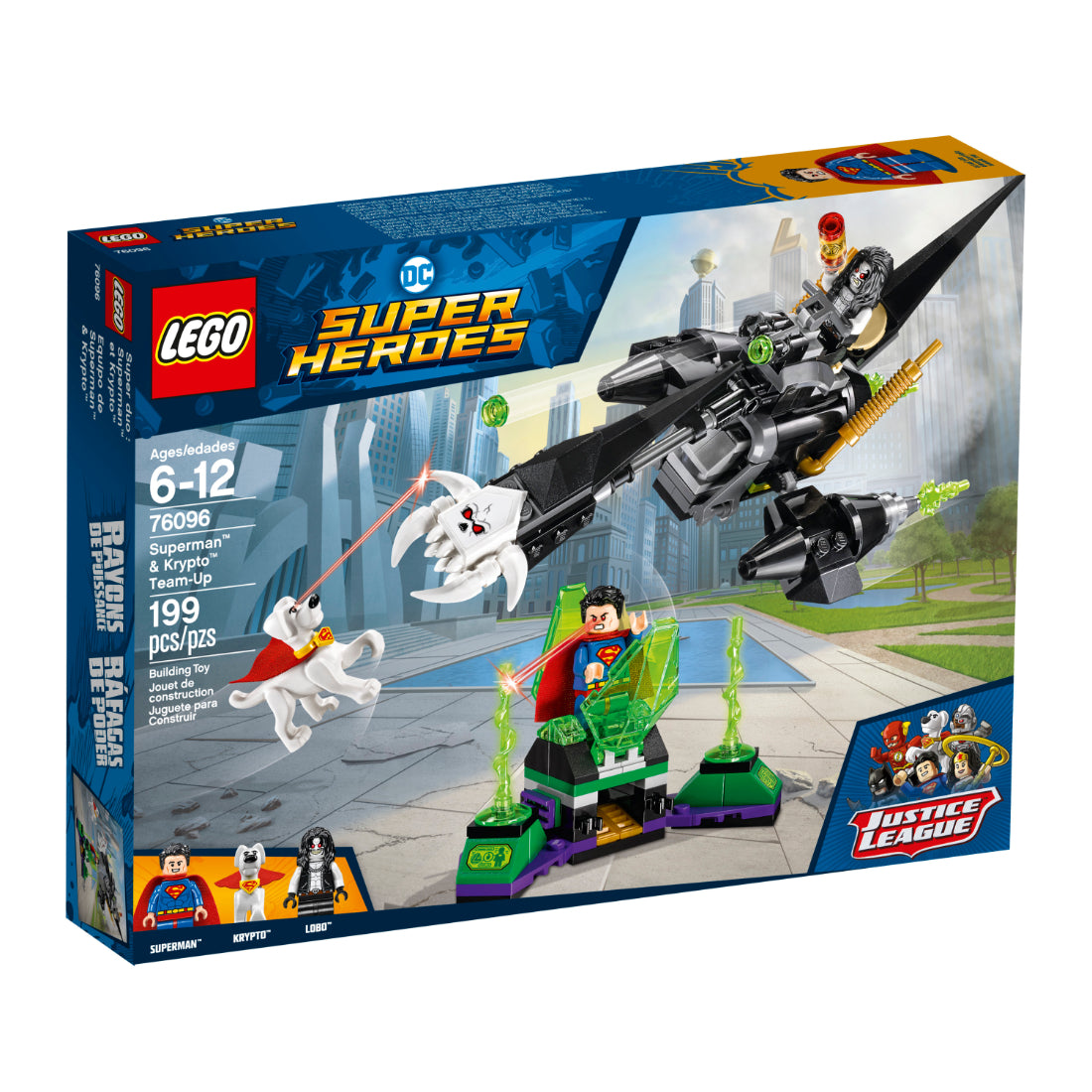LEGO DC Super Heroes Superman y Krypto (76096) - LEGO® Latam