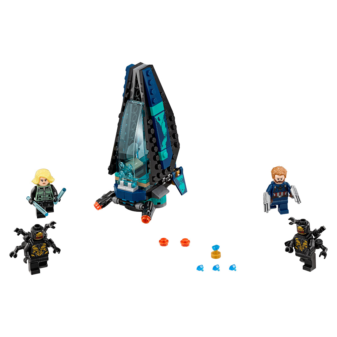 LEGO Marvel Ataque de la Nave de los Outriders (76101)