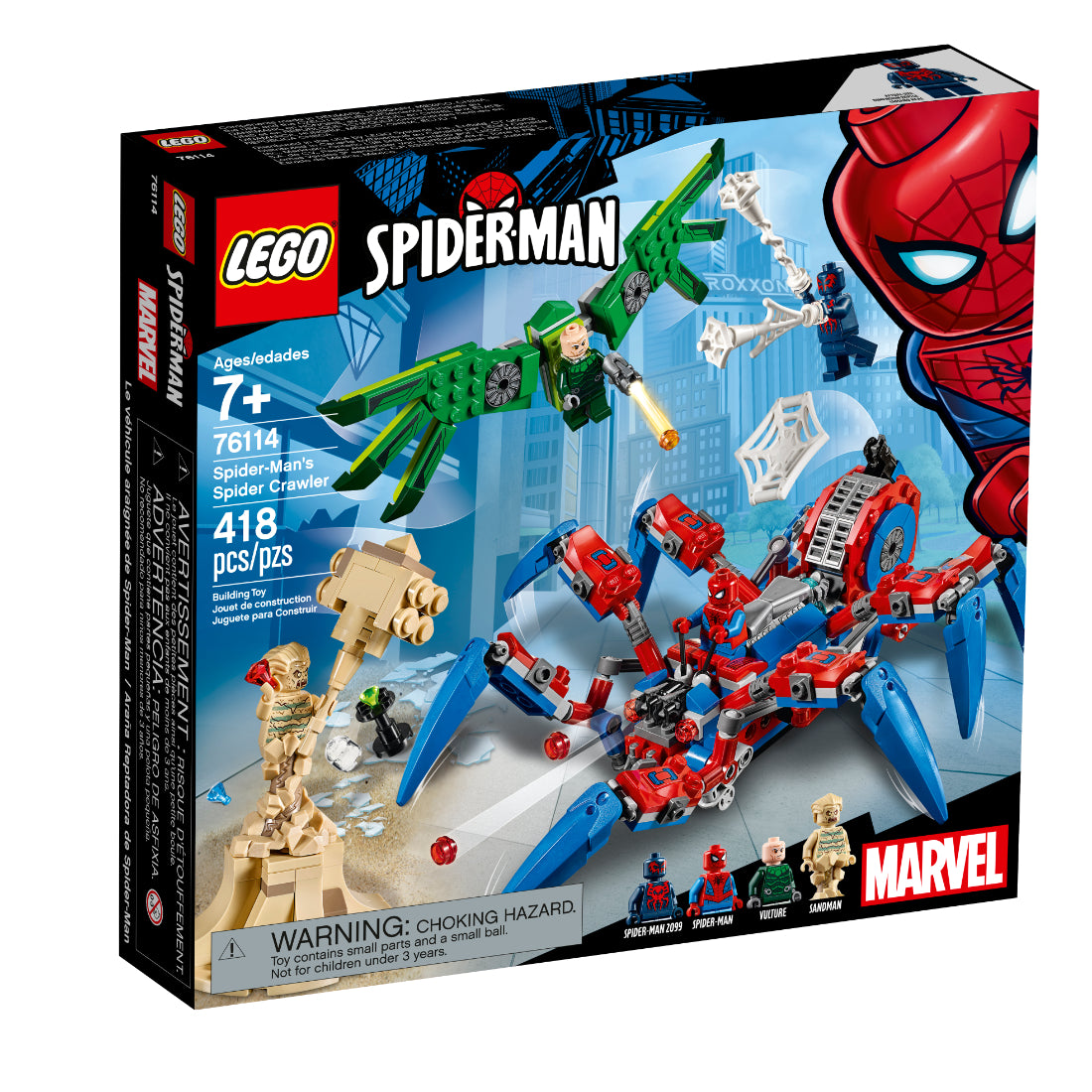 LEGO® Marvel Spider-Man Araña Reptadora de Spider-Man (76114)