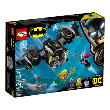LEGO® DC Batsubmarino de Batman™ y el Combate Bajo el Agua (76116)