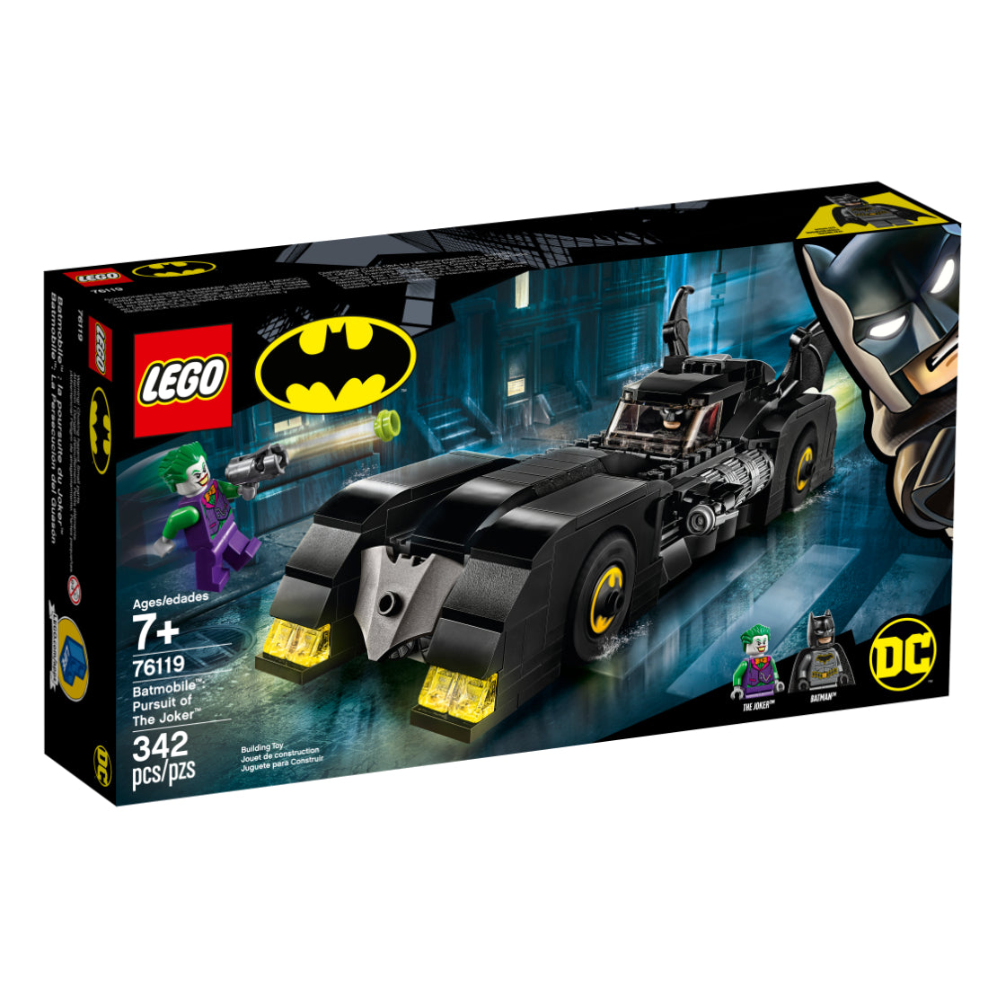 LEGO® DC Batman™ Batmobie™ La Persecución de Guasón (76119)