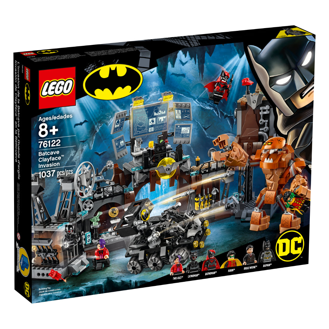 LEGO® DC Batman™ Irrupción de Clayface™ en la Batcueva (76122)