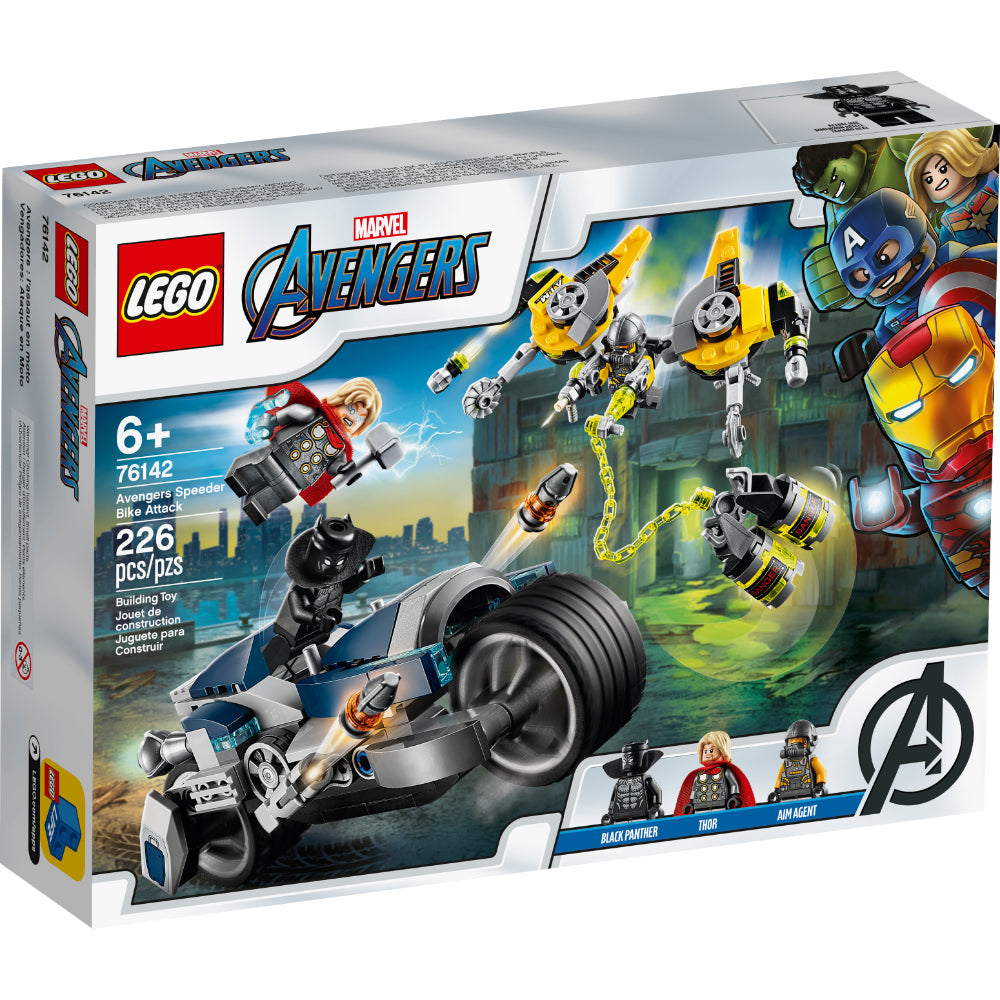LEGO® Marvel Vengadores Ataque en Moto (76142)