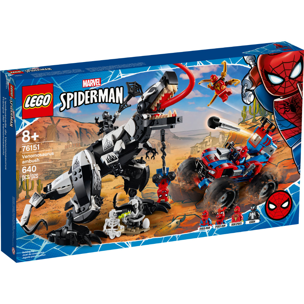 欄間 LEGO® Marvel Spider-Man: Trampa del Venomosaurio - LEGO® Latam