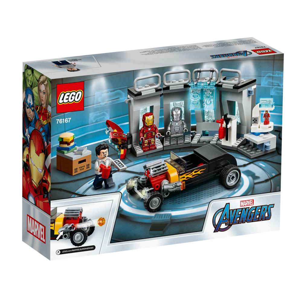 LEGO® Marvel Vengadores Armería de Iron Man (76167)
