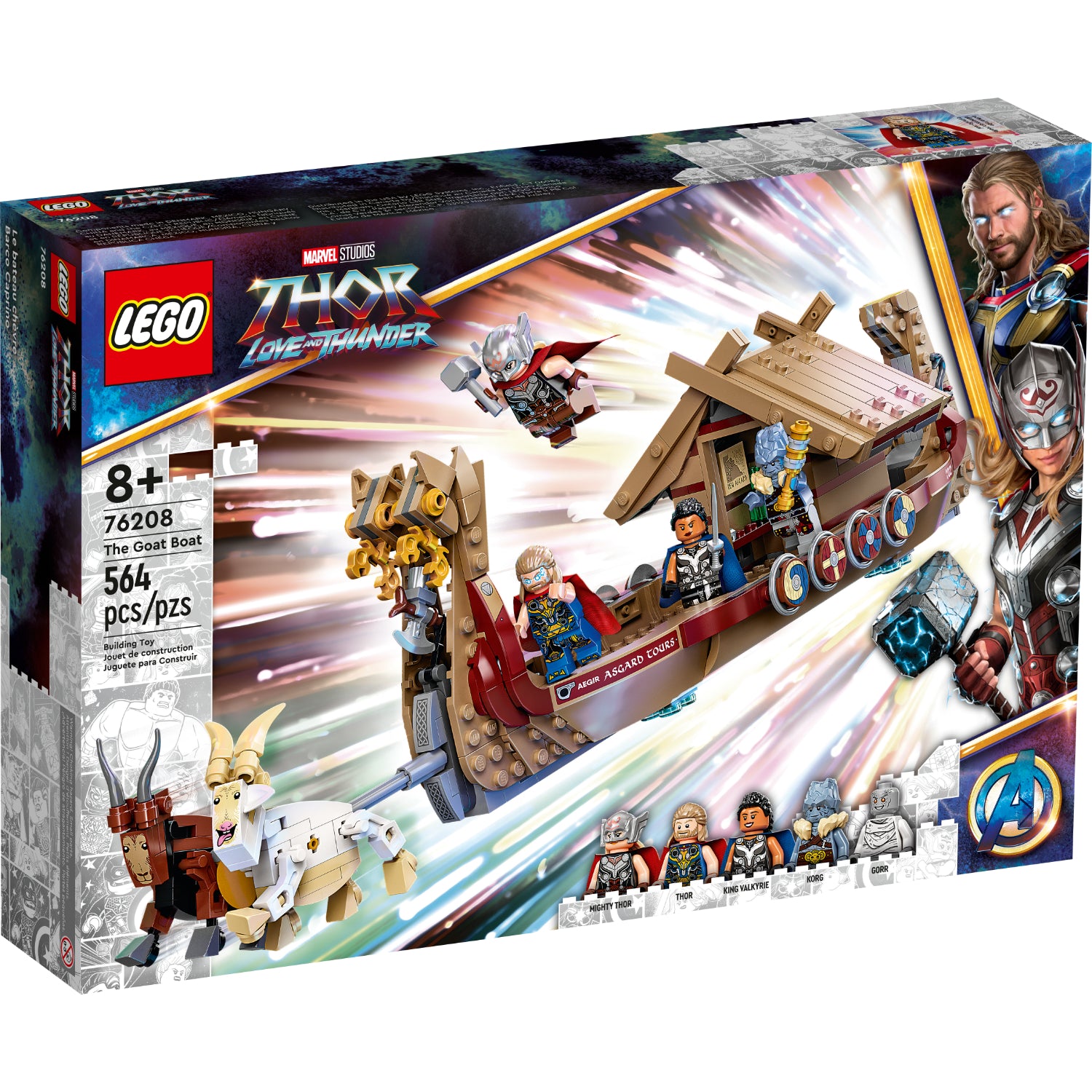 LEGO® Marvel™ Barco Caprino - LEGO® Latam — LEGO PANAMA
