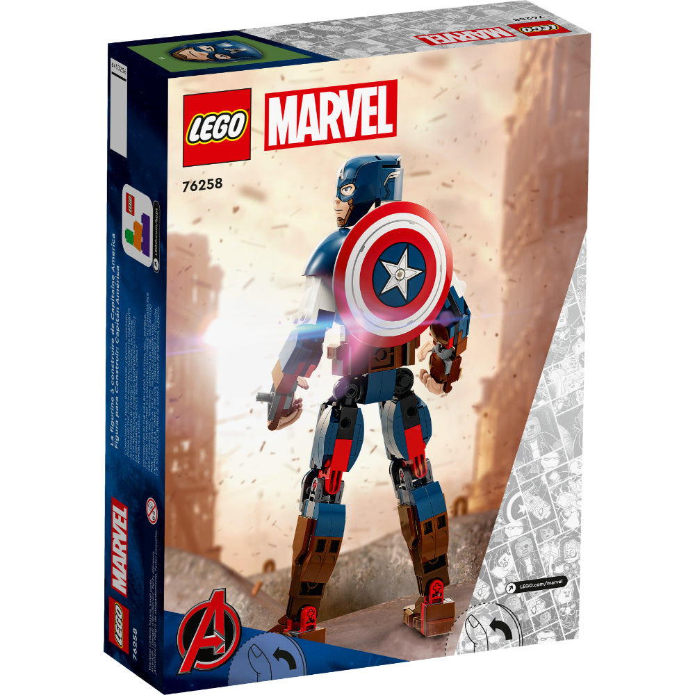 LEGO® Super Heroes Figura para Construir: Capitán América (76258)