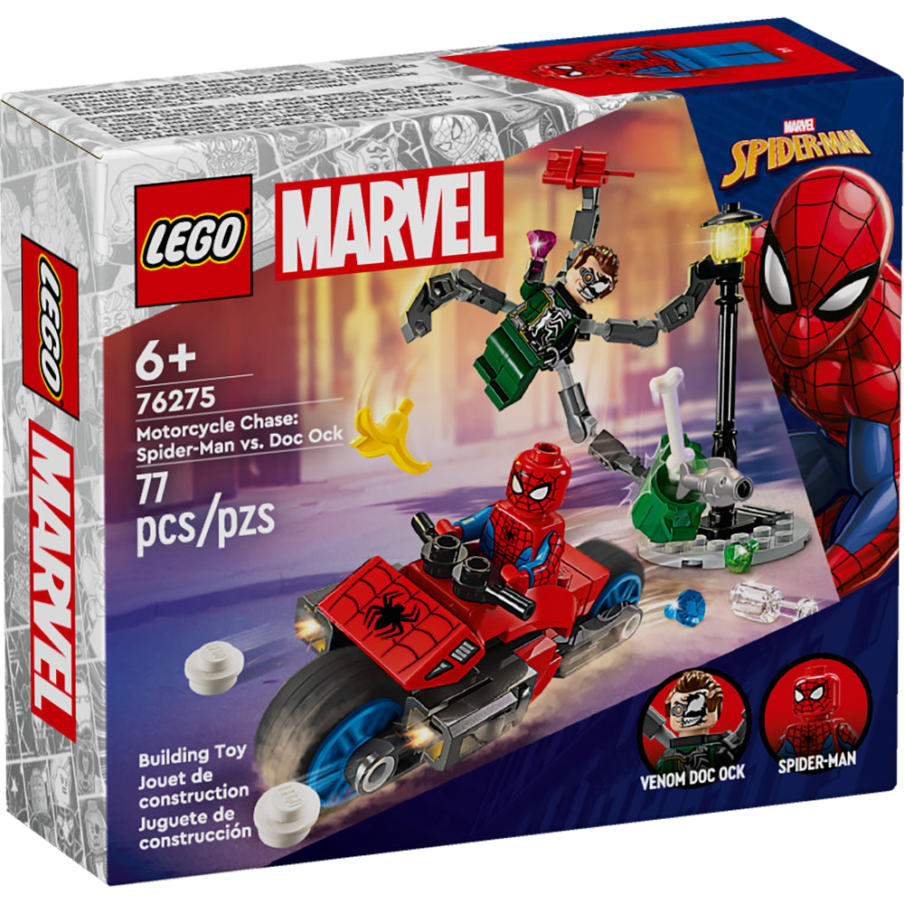 ●Mr. Doc Loui LEGO® Super Heroes: Persecución En Moto: Spider-Man Vs. Doc Ock